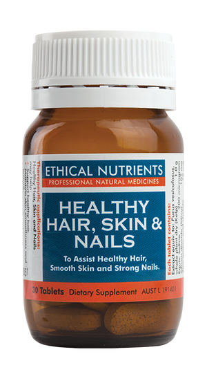Ethical Nutrients Healthy Hair, Skin & Nails 30 Tabs