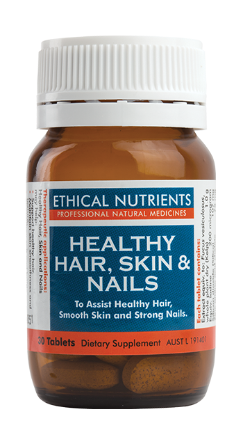 Ethical Nutrients Healthy Hair Skin & Nails 30 Tab