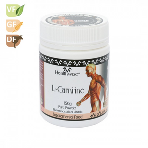 HealthWise L-Carnitine 150g 20% off RRP at HealthMasters Healthwise