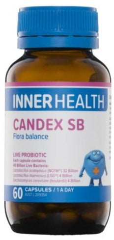 Inner Health Candex SB 60caps 20% off RRP at HealthMasters