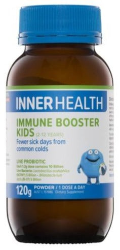 Inner Health Immune Booster Kids 120g Powder 20% off RRP at HealthMasters