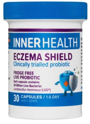 Inner Health Eczema Shield 30caps 20% off RRP at HealthMasters