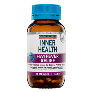 Inner Health Hayfever Relief 40caps  20% off RRP at HealthMasters