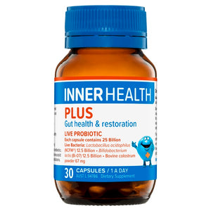 Inner Health Plus Dairy Free 30caps  20% off RRP at HealthMasters
