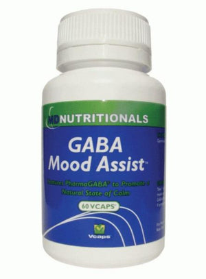 MD Nutritionals GABA Mood Assist 60 Vcaps 10% off RRP at HealthMasters