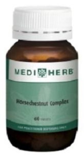 MediHerb Horsechestnut Complex 60 tablets 10% off RRP | HealthMasters MediHerb