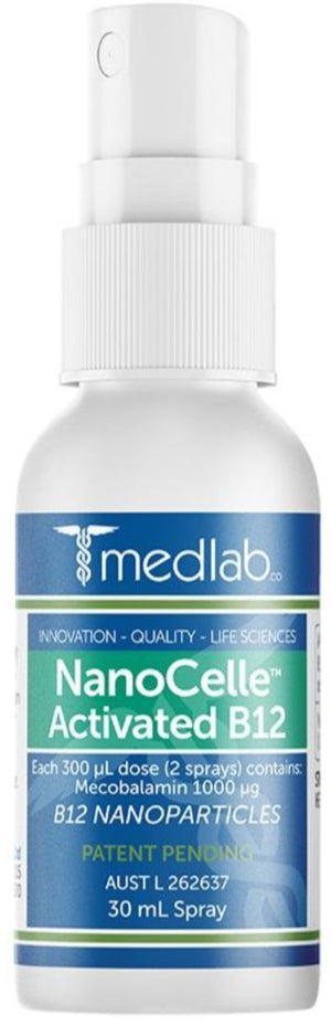 Medlab NanoCelle™ Activated B12 30 mL 10% off RRP | HealthMasters