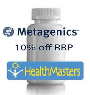 Metagenics Ultra Flora NeuroSupport 60 caps 10% off RRP at HealthMasters Metagenics Logo