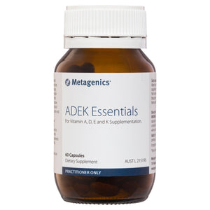 Metagenics ADEK Essentials 60 Caps 10% off RRP | HealthMasters Metagenics