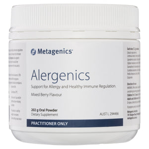 Metagenics Alergenics Oral Powder Mixed Berry 202g | HealthMasters Metagenics