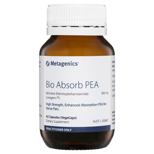 Metagenics Bio Absorb PEA 300mg 42 caps 10% off RRP | HealthMasters Metagenics