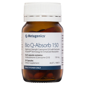 Metagenics Bio Q-Absorb 150 30 caps 10% off RRP | HealthMasters Metagenics