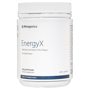 Metagenics EnergyX Chocolate 400g 10% off RRP | HealthMasters Metagenics
