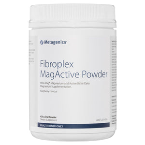 Metagenics Fibroplex MagActive Powder Raspberry 420g 10% off RRP | HealthMasters Metagenics