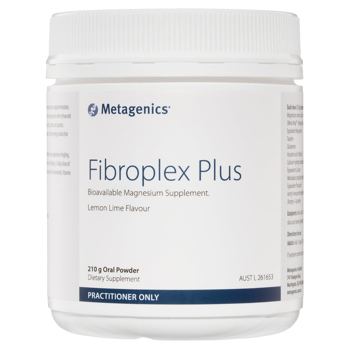 Metagenics Fibroplex Plus Lemon Lime 210g