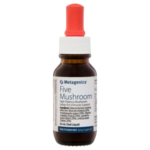Metagenics Five Mushroom Extract 25mL 10% off RRP | HealthMasters Metagenics