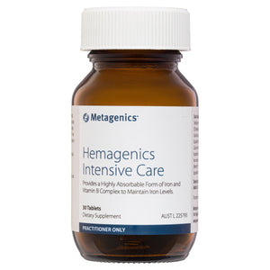 Metagenics Hemagenics Intensive Care 30 Tabs 10% off RRP | HealthMasters Metagenics