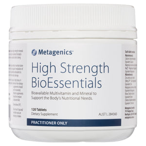 Metagenics High Strength BioEssentials 120 Tabs 10% off RRP | HealthMasters Metagenics