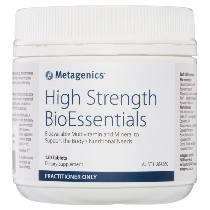Metagenics High Strength BioEssentials 120 tabs