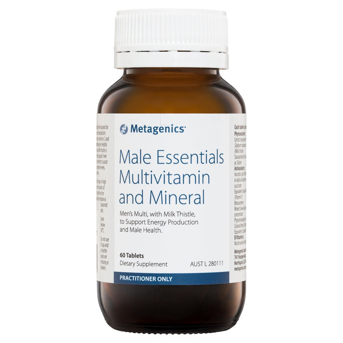 Metagenics Male Essentials Multivitamin and Mineral 60's