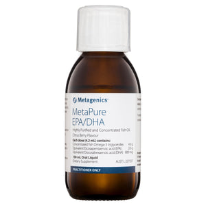 Metagenics MetaPure EPA/DHA 100ml 10% off RRP | HealthMasters Metagenics