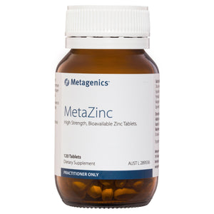 Metagenics MetaZinc 120 Tabs 10% off RRP | HealthMasters Metagenics