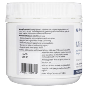 Metagenics Mineral Essentials 153 g 10% off RRP at HealthMasters Metagenics Information