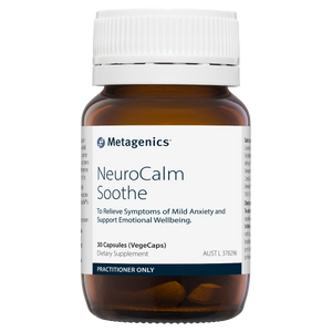 Metagenics NeuroCalm Soothe 30 Caps 10% off RRP at HealthMasters Metagenics