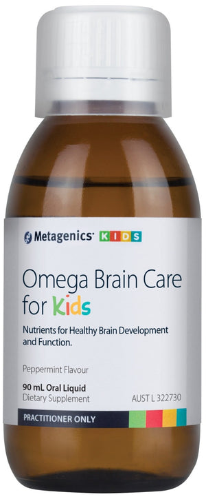 Metagenics Omega Brain Care for Kids 90ml 10% off RRP at HealthMasters Metagenics