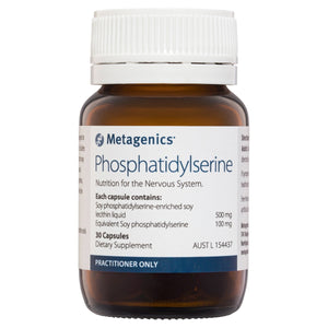 Metagenics Phosphatidylserine 30 Caps 10% off RRP | HealthMasters Metagenics