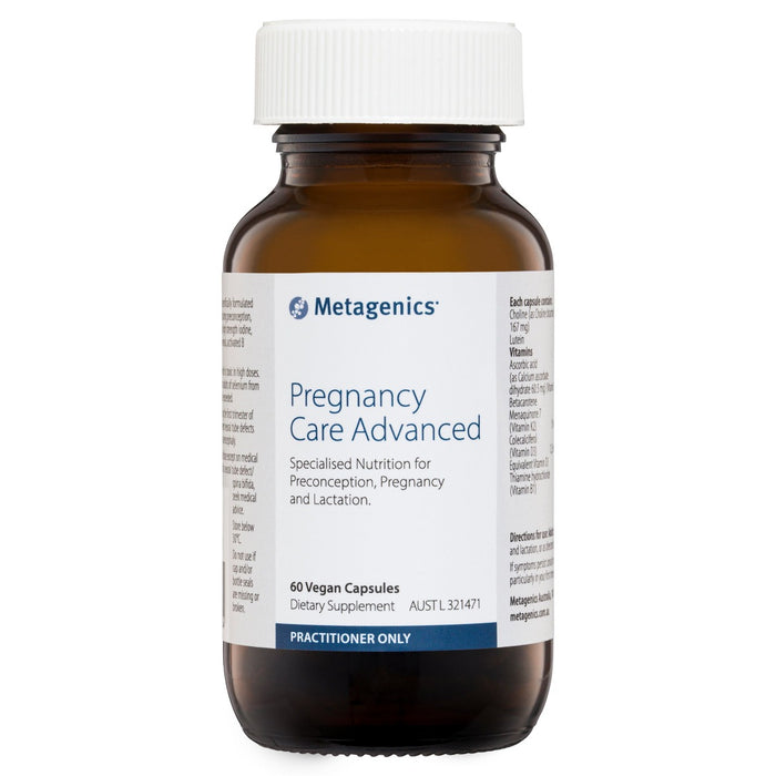 Metagenics Pregnancy Care Advanced 60 vegan caps