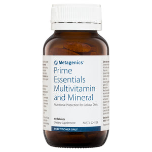 Metagenics Prime Essentials Multivitamin and Mineral 60 Tablets-1