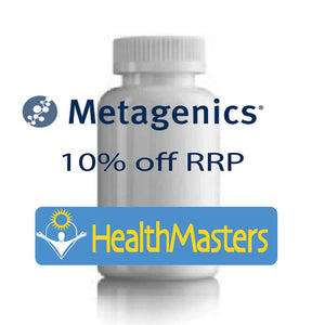 Metagenics NeuroCalm Soothe 10% off RRP at HealthMasters Metagenics Logo