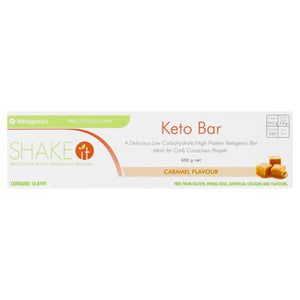 Metagenics Shake It Keto Bar Caramel 50g Bar 10% off RRP | HealthMasters Metagenics Bar