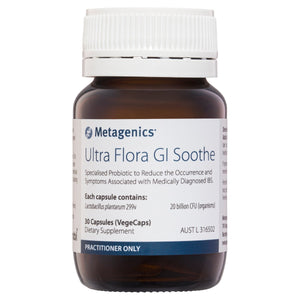 Metagenics Ultra Flora GI Soothe 30 Capsules-1