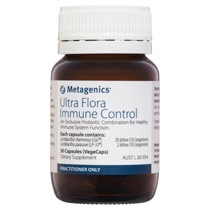 Metagenics Ultra Flora Immune Control 30 VegeCaps 10% off RRP | HealthMasters Metagenics