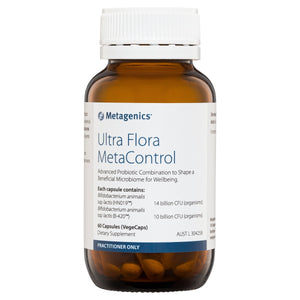 Metagenics Ultra Flora MetaControl 60 Caps 10% off RRP at HealthMasters Metagenics