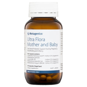 Metagenics Ultra Flora Mother and Baby 60 Caps !0% off RRP | HealthMasters Metagenics