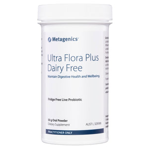 Metagenics Ultra Flora Plus Dairy Free Powder 50 g 10% off RRP | HealthMasters Metagenics