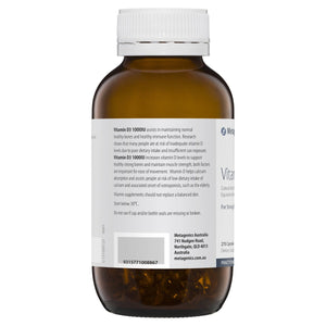 Metagenics Vitamin D3 1000IU 270 capsules 10% off RRP | HealthMasters Metagenics Information
