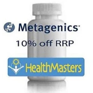 Metagenics Ultra Flora GI Regulate 10% off RRP at HealthMasters Metagenics Logo