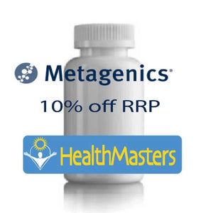 Metagenics Meta Oil 10% off RRP | HealthMasters Metagenics Logo