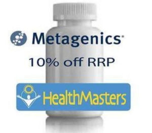 Metagenics N-Acetyl Cysteine (NAC) Lemon 156 g 10% off RRP | HealthMasters Metagenics Logo