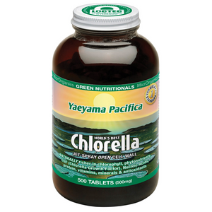MicrOrganics Green Nutritionals Yaeyama Pacifica Chlorella 500tabs 10% off RRP at HealthMasters MicrOrganics