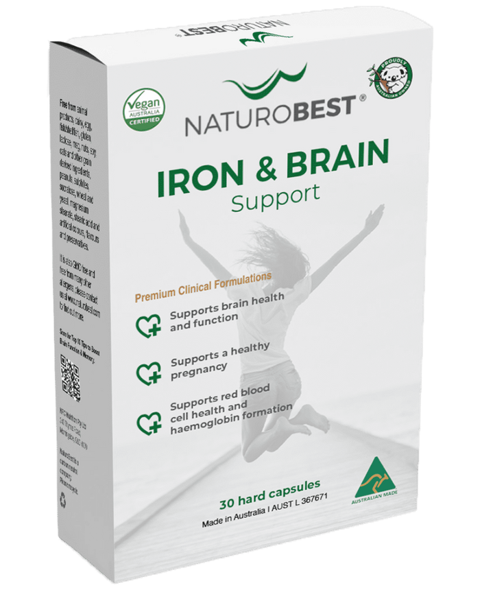NaturoBest Iron & Brain Support