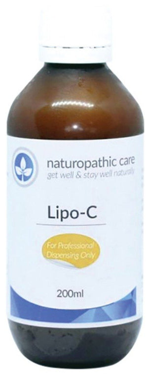 Naturopathic Care Lipo-C 200ml 10% off RRP at HealthMasters Naturopathic Care