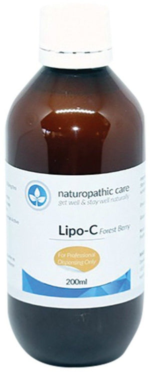 Naturopathic Care Lipo-C Forest Berry 200ml 10% off RRP at HealthMasters Naturopathic Care