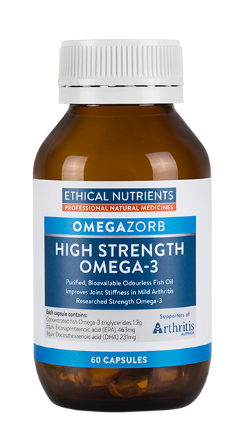 Ethical Nutrients OMEGAZORB High Strength Omega-3 60 Caps