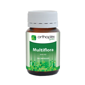 ORTHOPLEX Multiflora 30 caps 10% off RRP at HealthMasters Orthoplex Green