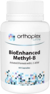 Orthoplex White BioEnhanced Methyl-B 60c 10% off RRP | HealthMasters